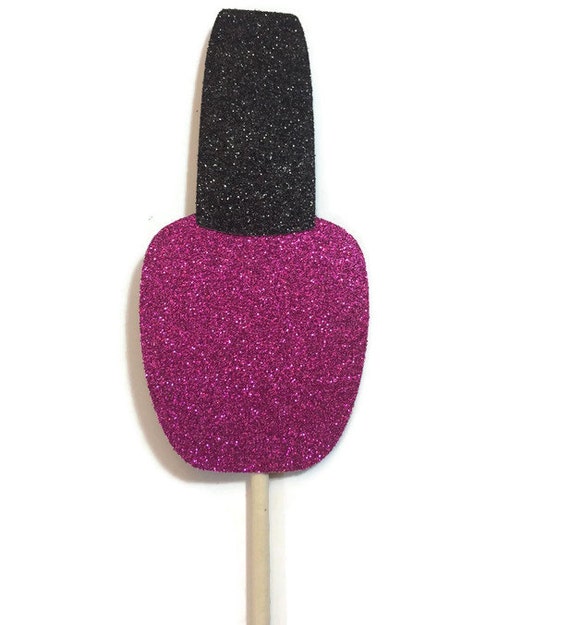 Photo Booth Props Make UpNail Polish Photo Booth Props with