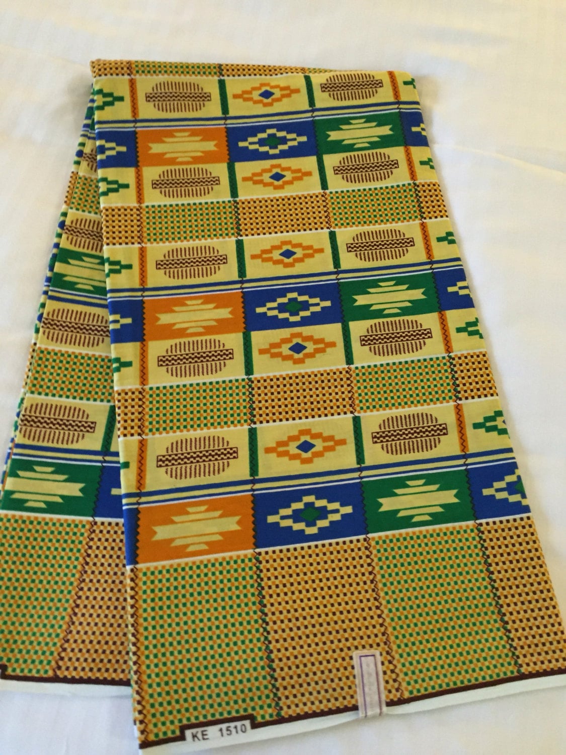 Kente fabric Kente cloth African wax print fabric African