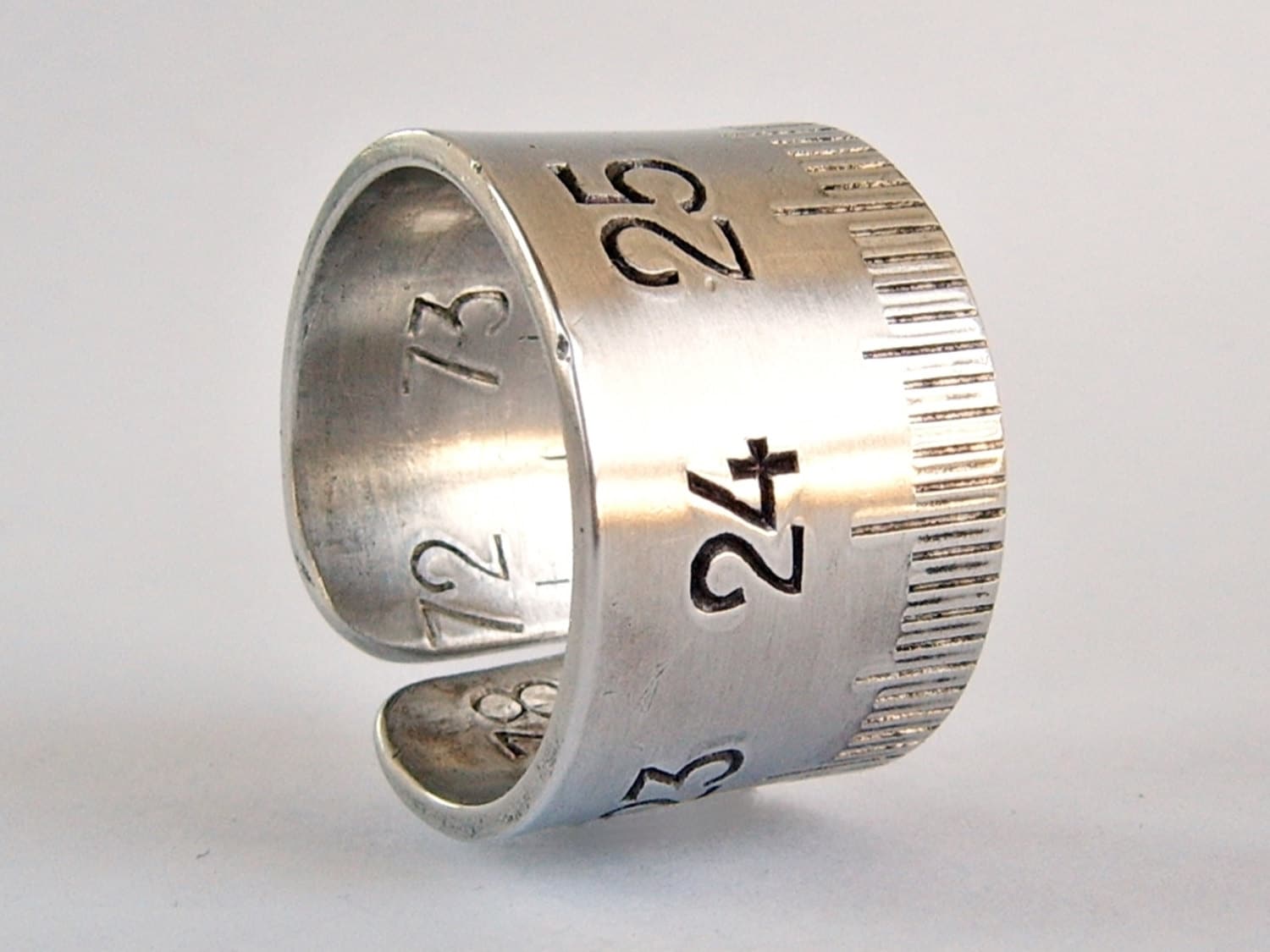 ruler ring size 95 folding ruler ring steampunk by elisaboutique