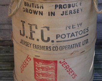 Vintage Wooden Crate - English Potatoes