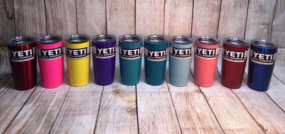 Colored Yeti Tumbler Powder Coated 20oz Yeti By Housesensationsart