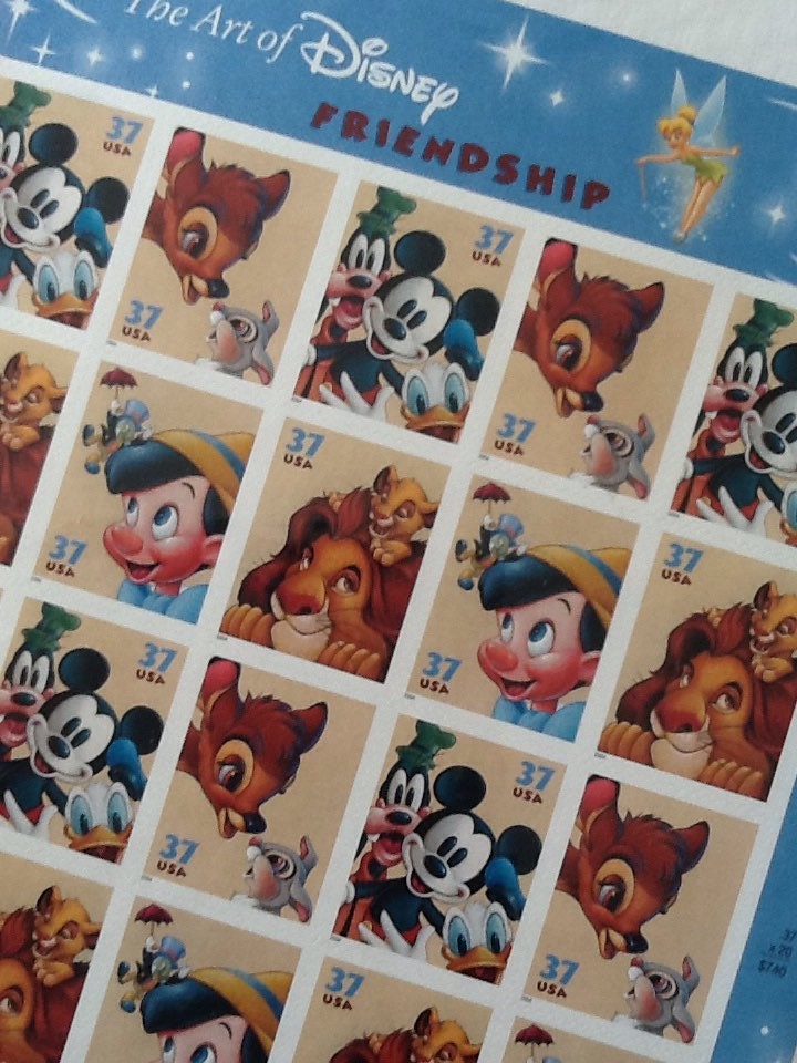 disney stamp set