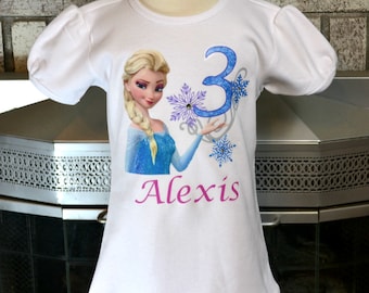 Download Elsa birthday shirt | Etsy