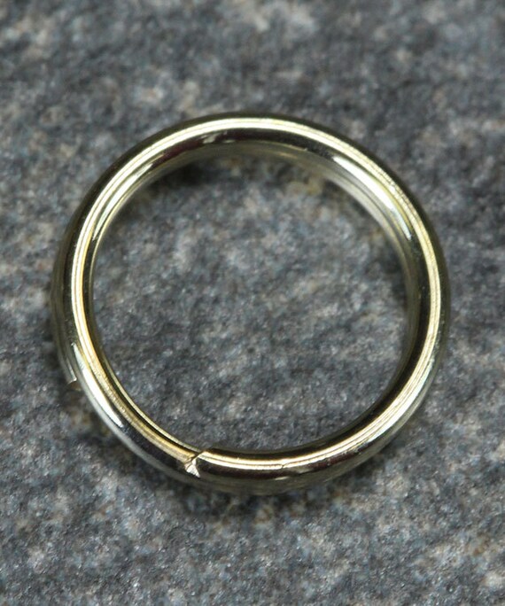 Round Split Ring 7.5mm 14KY Gold 901-04