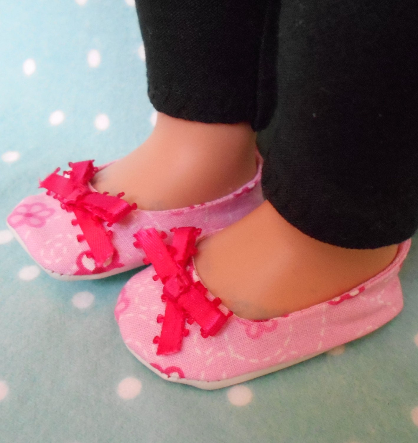 PDF Pattern: Ballet Flats/Shoes for 18-inch Doll by BlueWhimsyEtsy