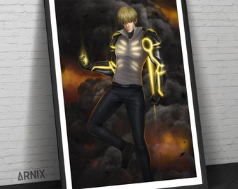 One Punch Man: Genos Print