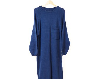 Vintage sweater (0033) Vintage knit Cotton knit sweater Sweater Sweaters Knit dress Sweater dress