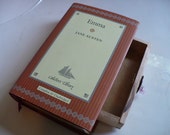 Jane Austen Gift, Hollow Book, Secret Compartment Box, Emma, Hollow Book Safe