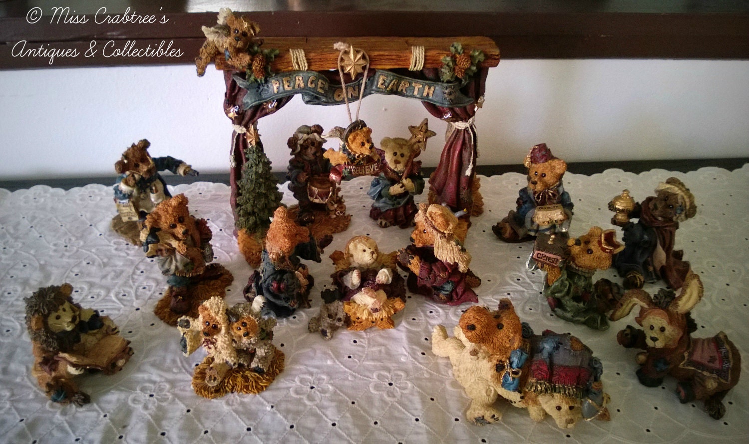 boyds bears resin christmas