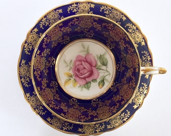 Cobalt Paragon China Tea Cup and Saucer Teacup Set