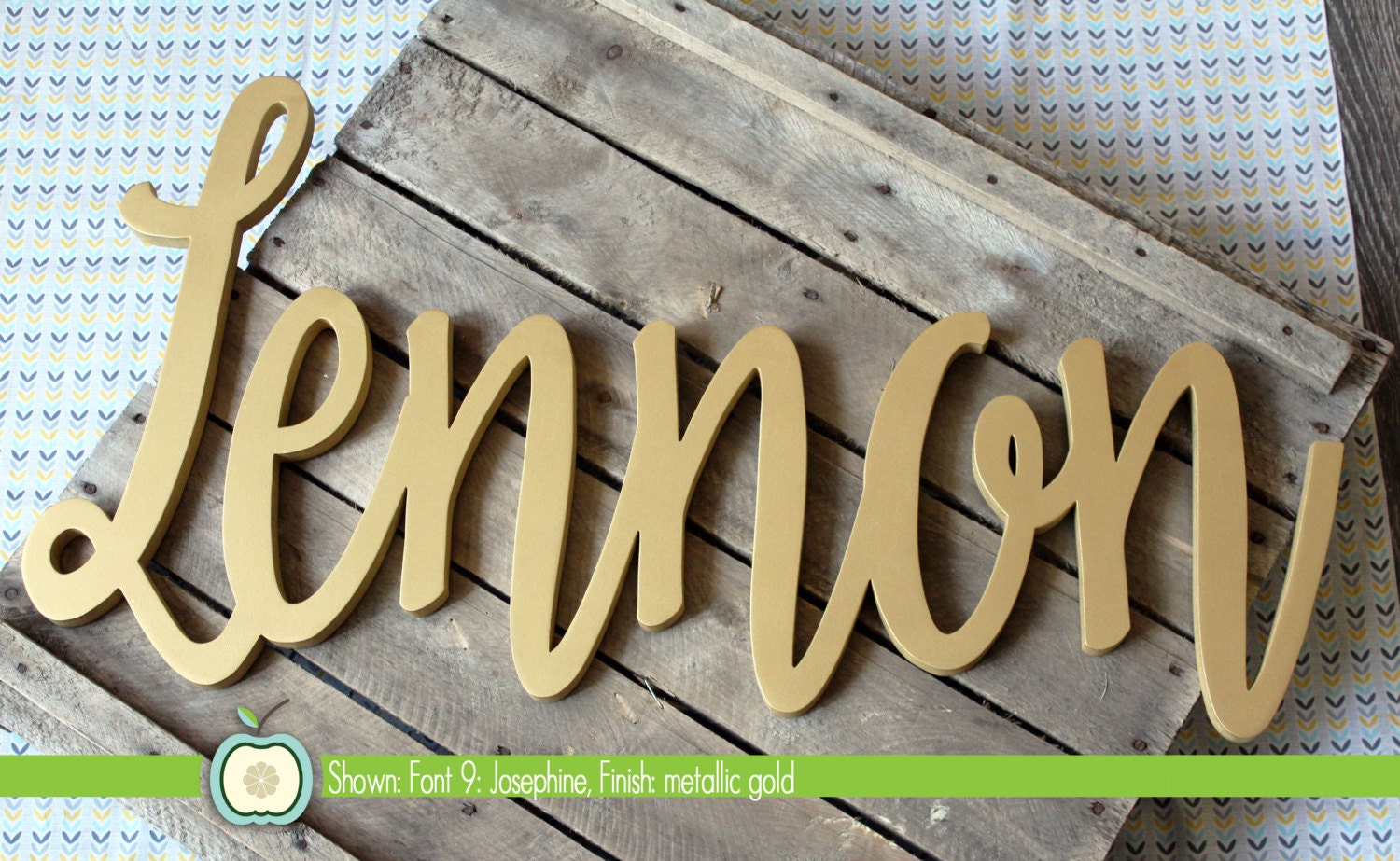 Wooden Name Sign Wooden Names Letters for Nursery Nursery