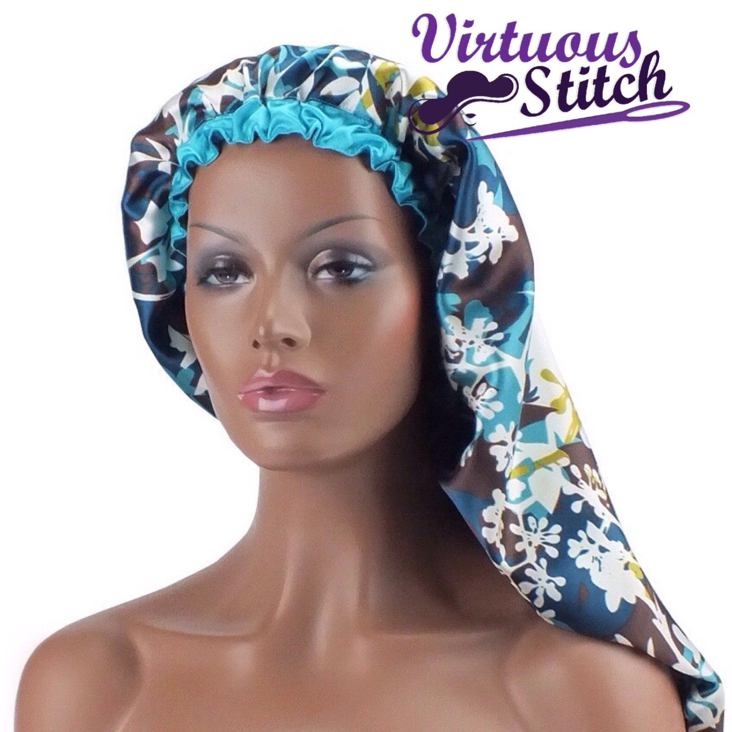 Satin Long Lined Reversible Drawstring Optional