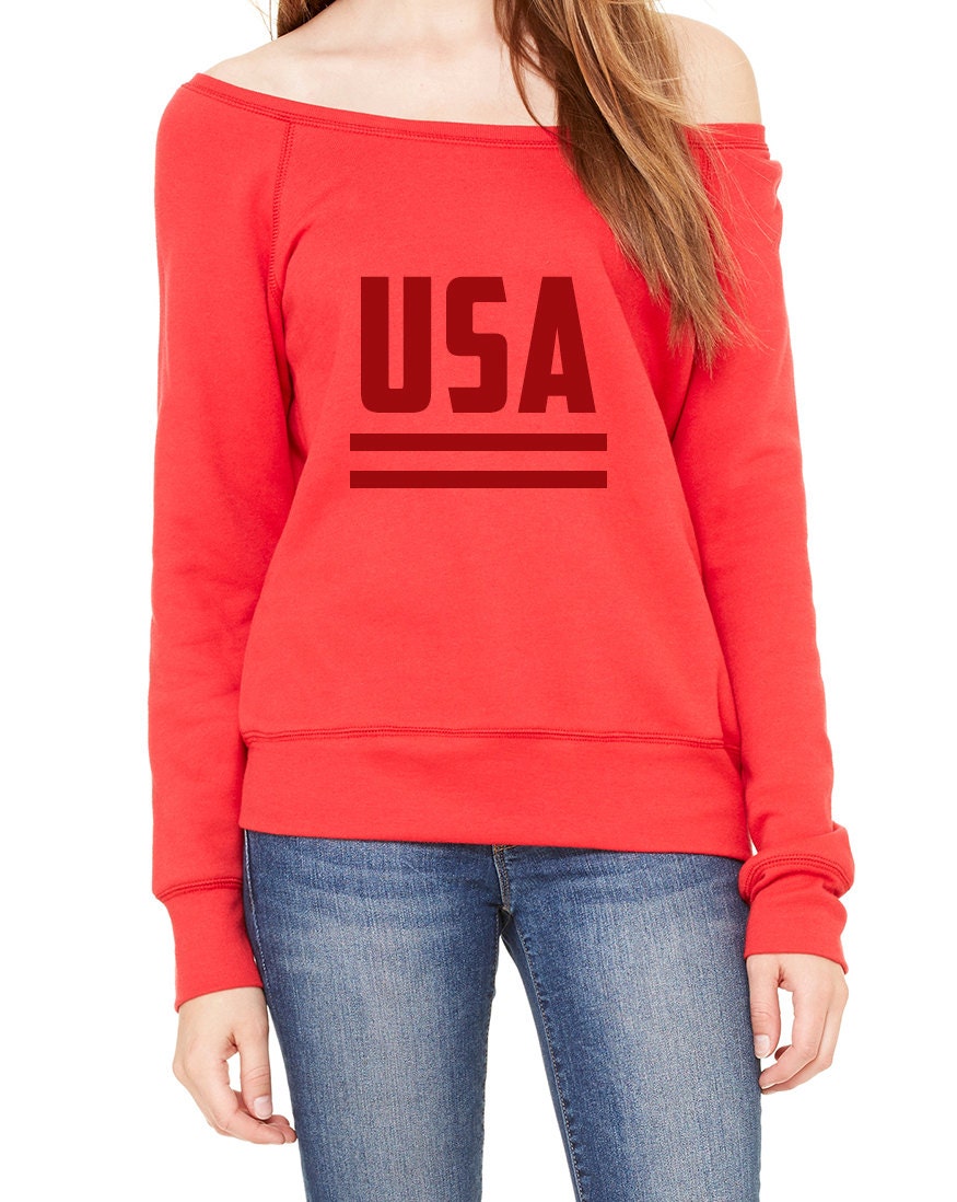 USA Women's Sweatshirt 2016 Olympics Labor Day