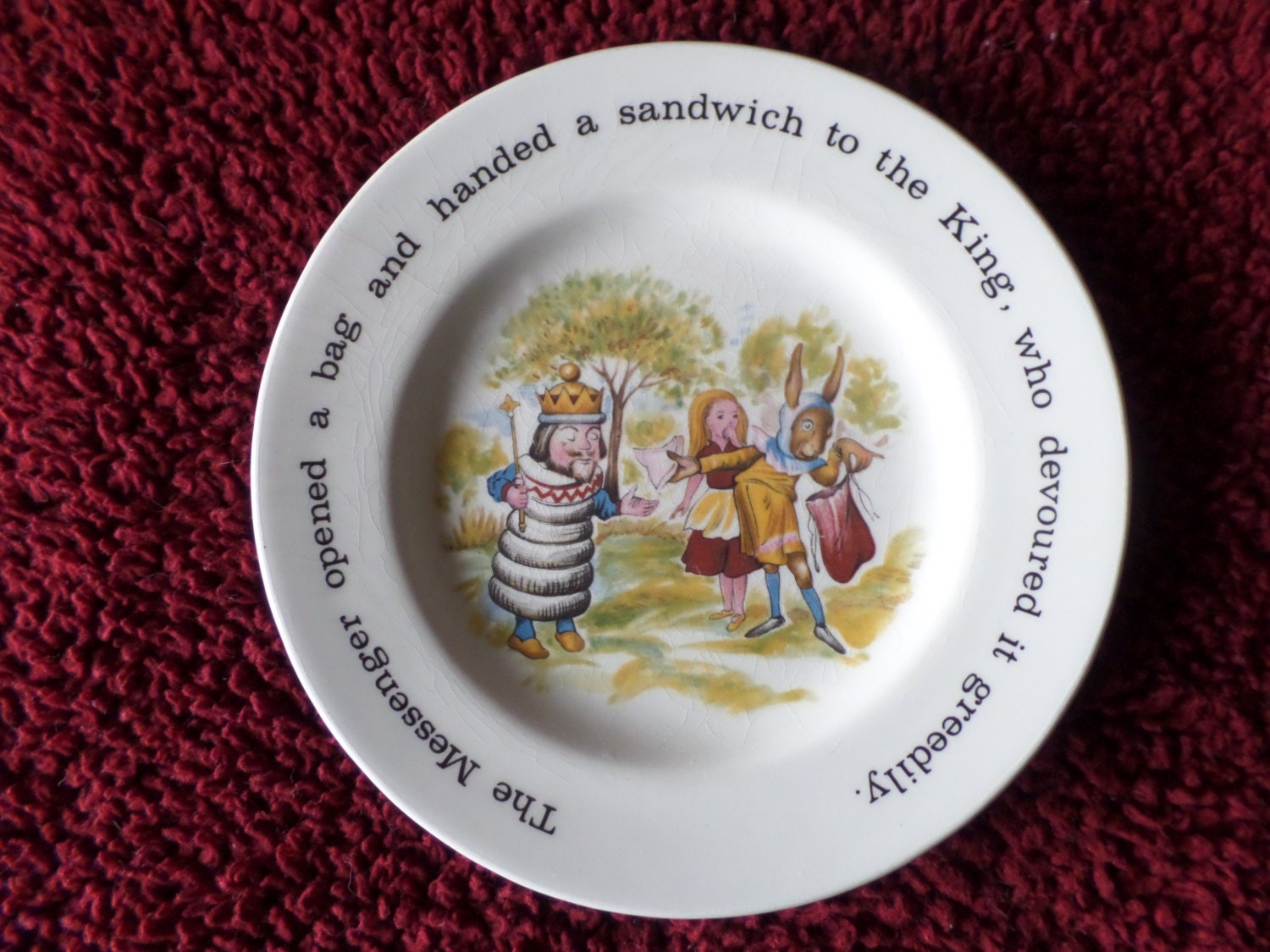 Johnson Brothers Ironstone England Alice in Wonderland 8