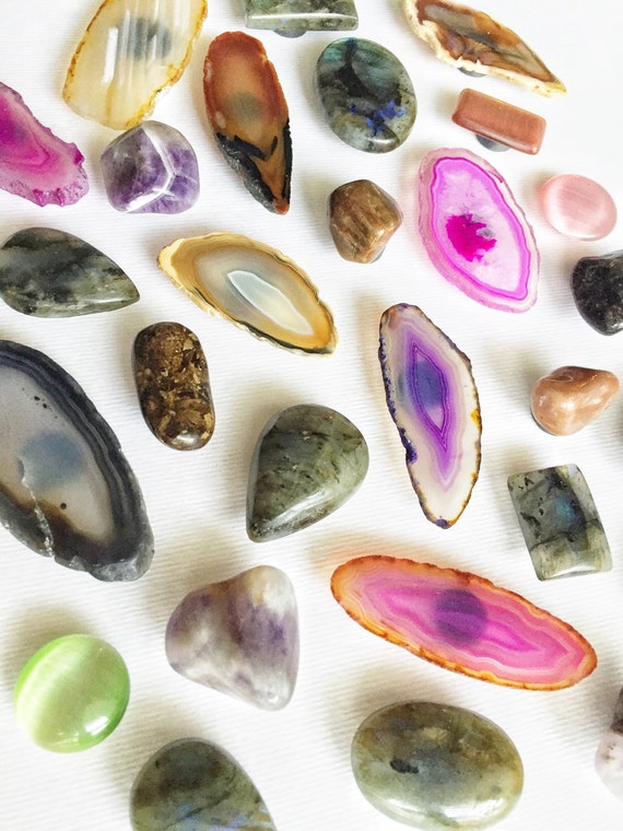 Items similar to Labradorite / Crystal / Refrigerator