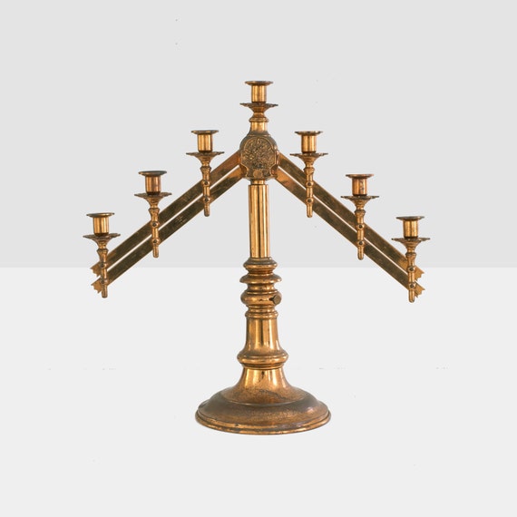 antique brass candelabra antique church candelabra by homeandhomme