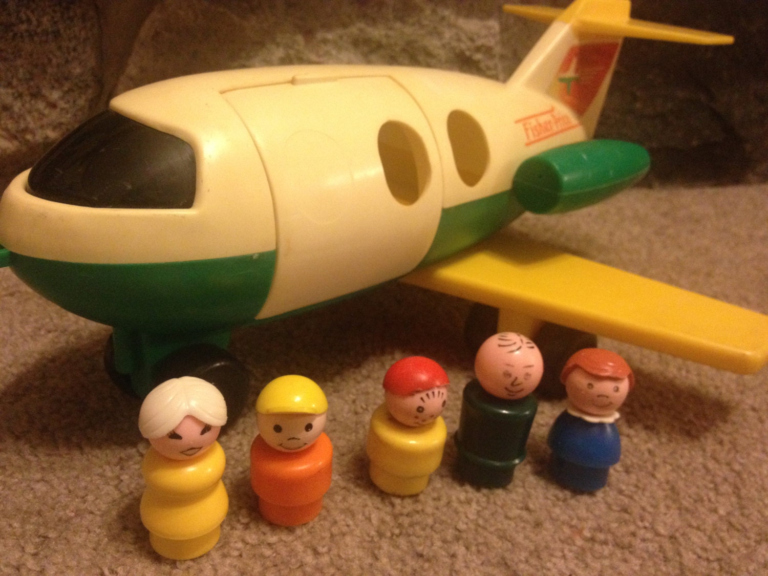 fisher price airplane vintage