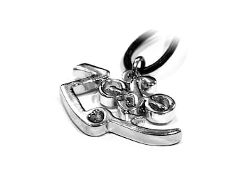 Led Zeppelin Jimmy Page Zoso Rune Symbol Pendant