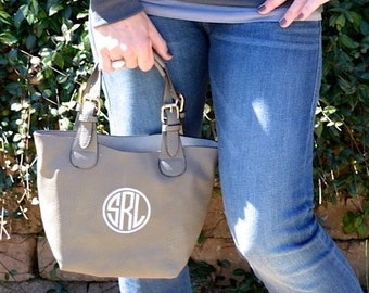 MiniCrossbody Handbag/ Monogrammed / All Season Bag ---SALE