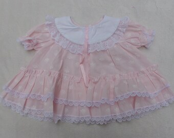 Items similar to Lot of 3 Vintage Victorian White Cotton Baby Dresses ...