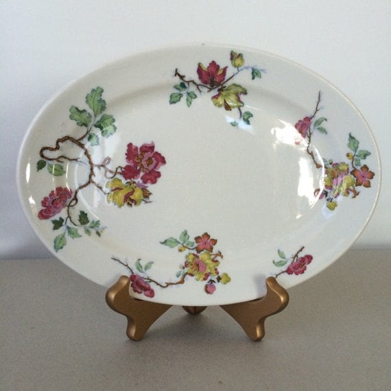 Vintage Mayer China Oval Serving Platter