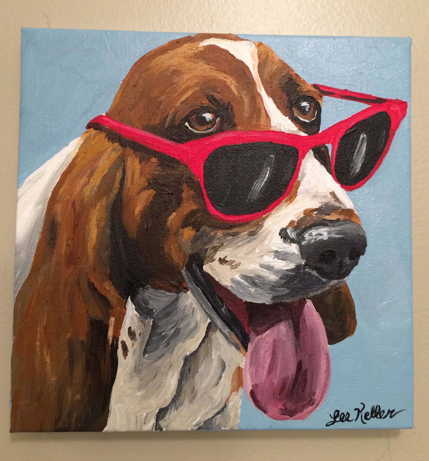 Pet Portrait Custom dog painting