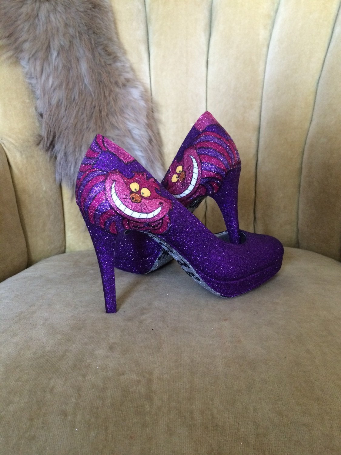 cat with high heels