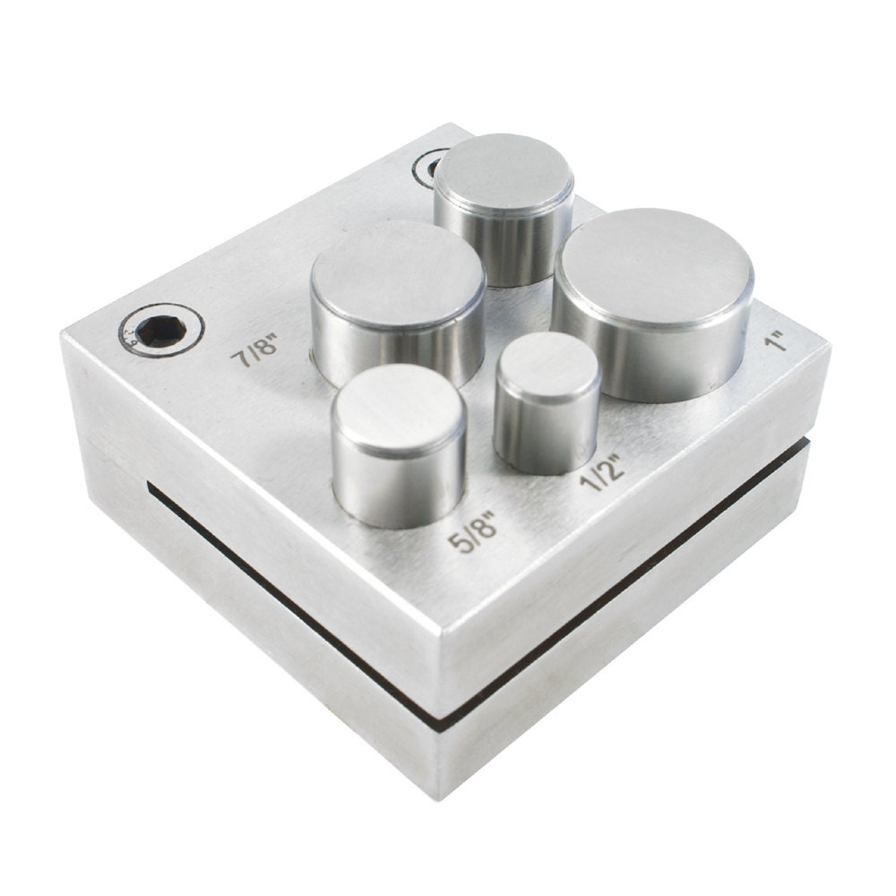 Disc Cutter Circle 5 Punches for Jewelry Making 25146