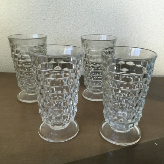 Whitehall Drinking Glasses Indiana Glass by RetroResaleSanDiego