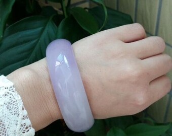 Fashion purple Shiying Yu bracelets, widened thickened female charm bracelet, US size: 67 mm inner diameter