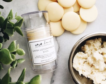 BODY LOTION STICK // solid lotion // lotion // nourush // soothing lotion // foot cream // organic lotion // organic skincare // nurturing