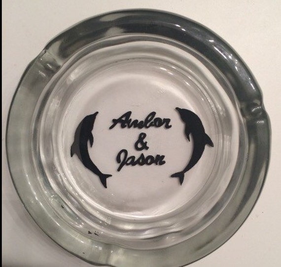 personalized ashtray with revolvers or what you by personalized ashtray with revolvers or what you by