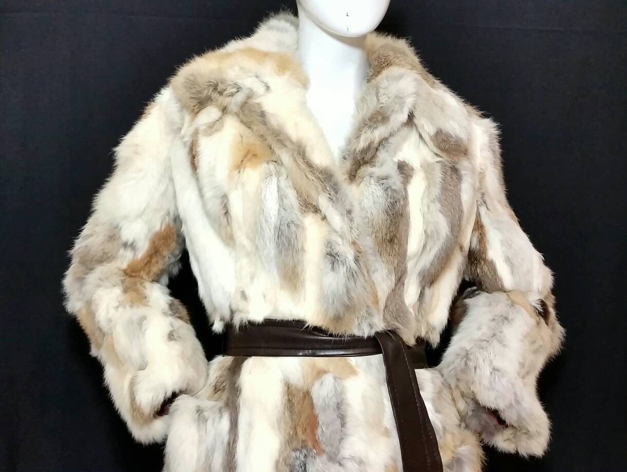 Vintage Fur Couture Rabbit Fur Coat/Rabbit Fur Origin
