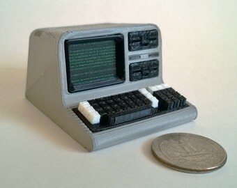Mini TRS-80 Model 4D - 3D Printed!