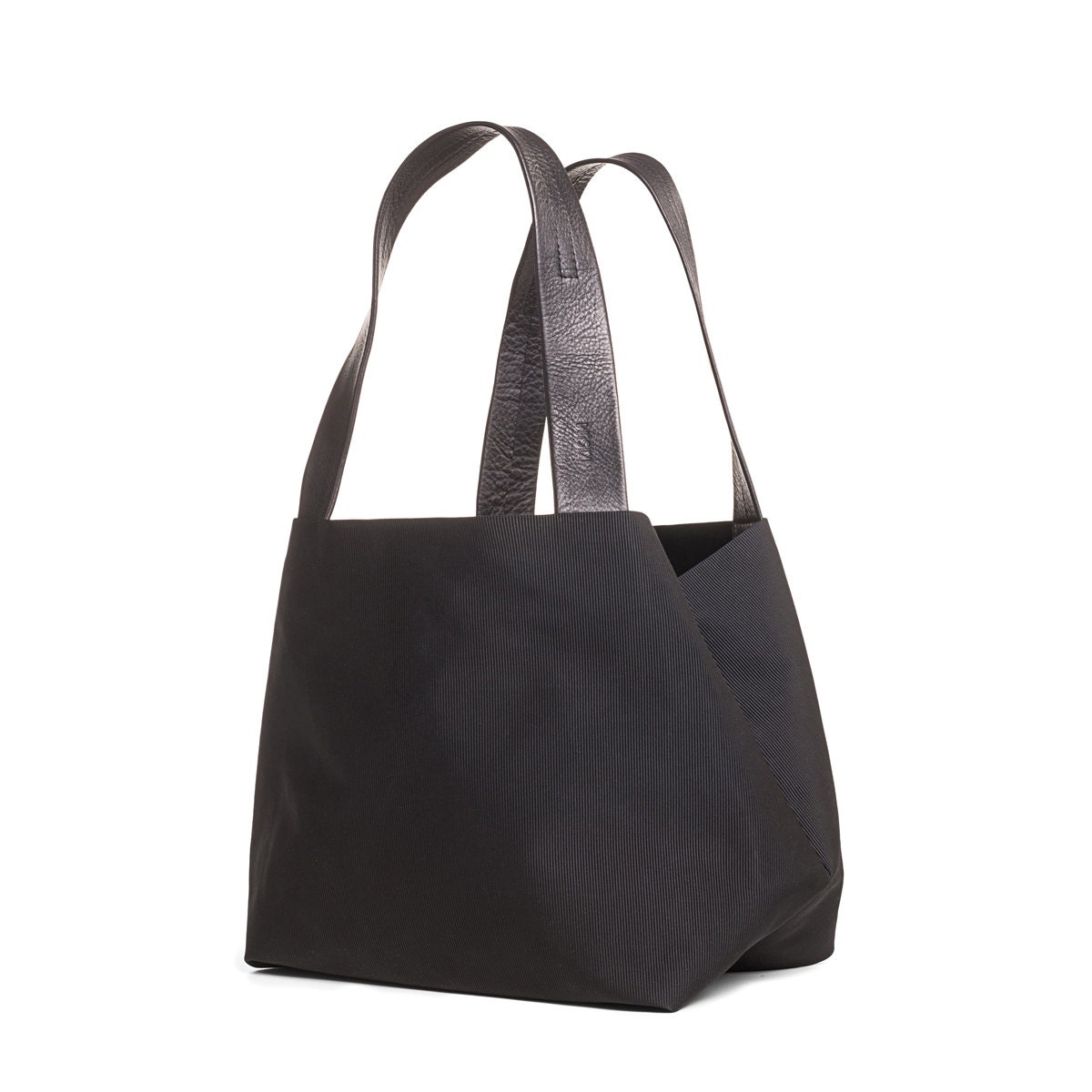 black canvas tote bag black canvas bag small canvas by KisimBags
