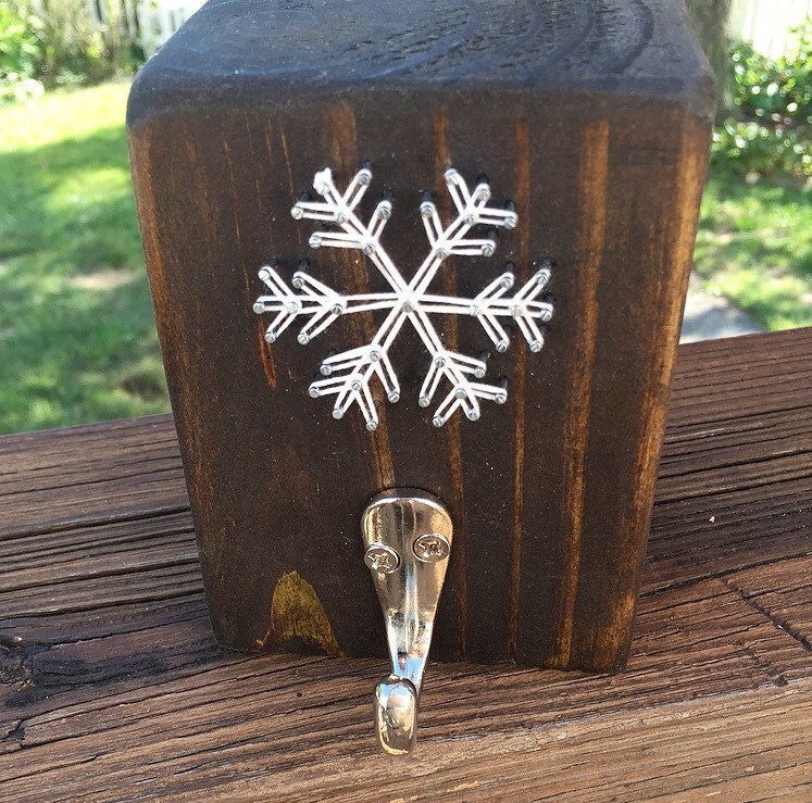 2019 harry potter, hogwarts musical snow globe Snowflake Christmas Stocking Holder Stocking Hanger Mantel