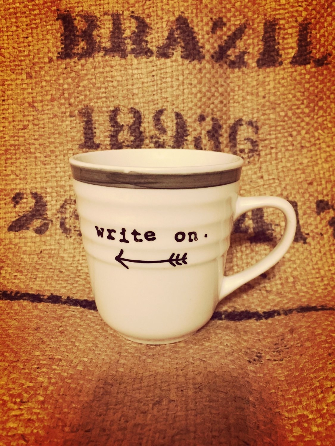 Write on COFFEE CUP