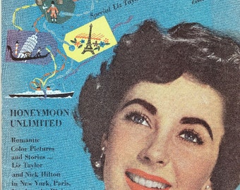 PHOTOPLAY Magazine OCTOBER 1950 Elizabeth Taylor