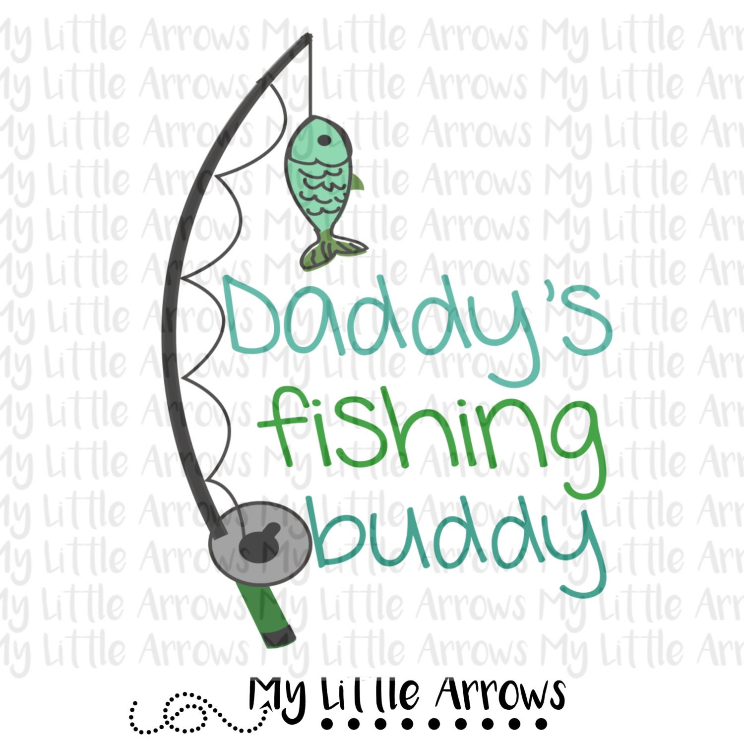 Download Daddy's fishing buddy SVG DXF EPS png Files for by ...