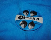 MONKEES FAN Pin--Vintage I'm An Offical