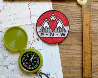 Sew-On Patch - PNW - Pacific Northwest