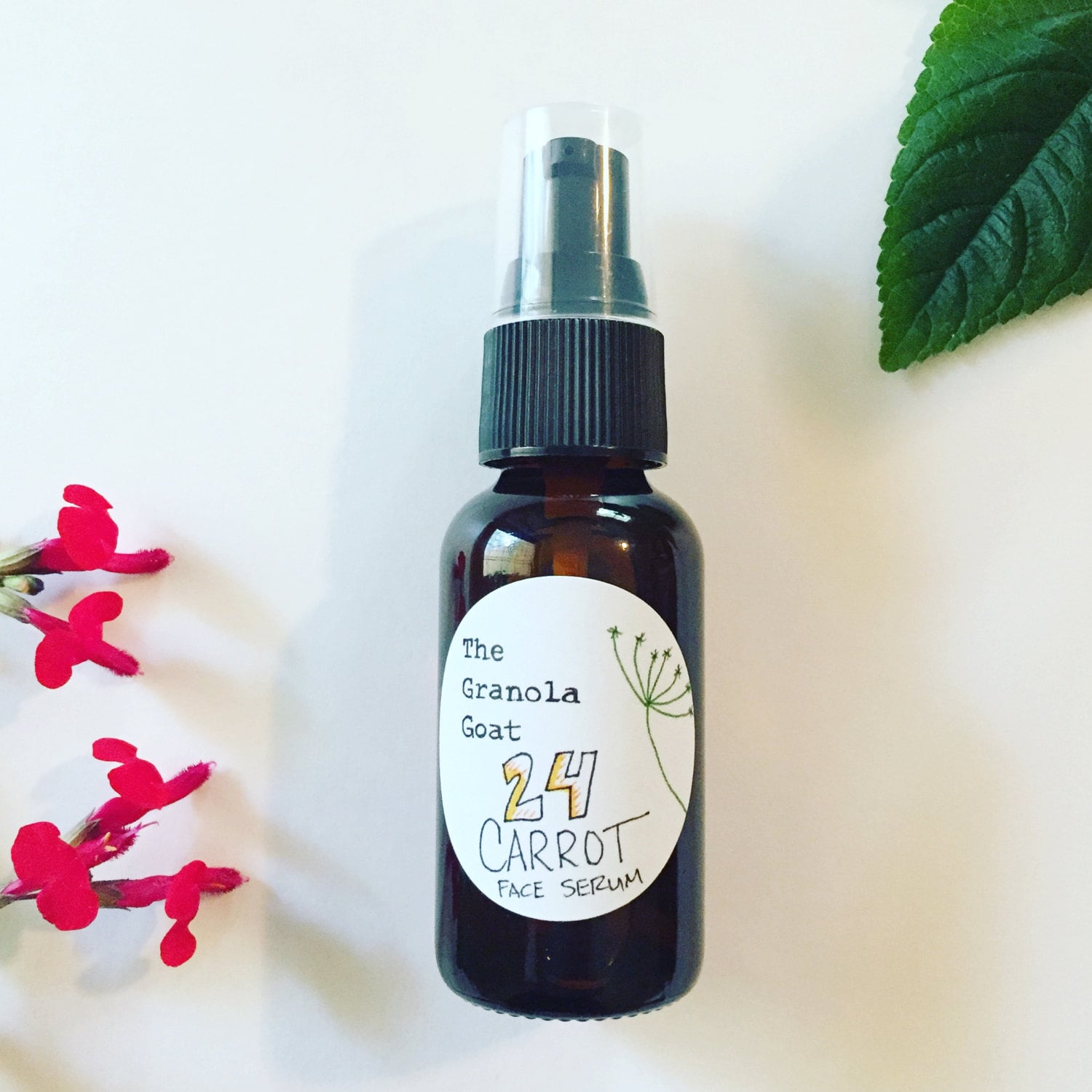 24 Carrot Face Serum For Dry Normal and Mature by TheGranolaGoat