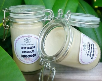 Organic Sunblock - Natural Sunscreen- Organic Sunscreen- Natural Sunblock- Broad Spectrum- Sunscreen- Waterproof- Non-nano Zinc Oxide- UVB