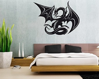 Dragon Wall Decals | Etsy