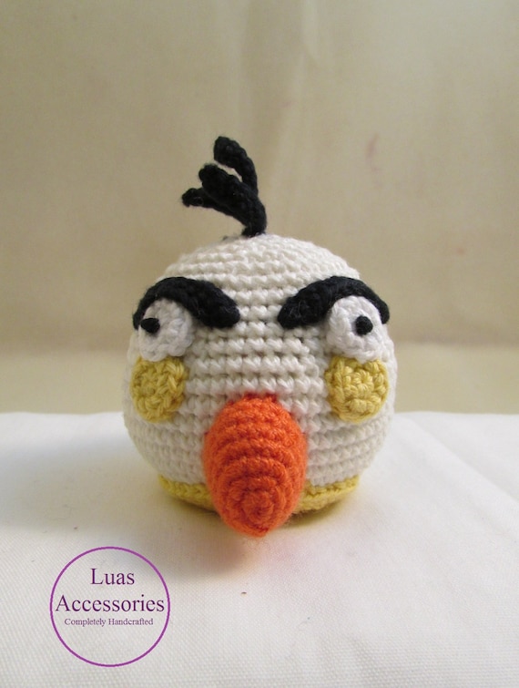 Angry White Bird uccelli Angry Amigurumi Crochet Angry Bird