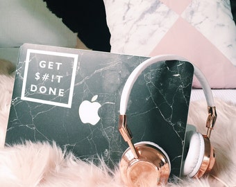 Get Shit Done Sticker - Vinyl Decal - Quote Decal - Quote Sticker - Vinyl Sticker - Laptop Sticker - Laptop Decal Girly Decal Tumblr Sticker