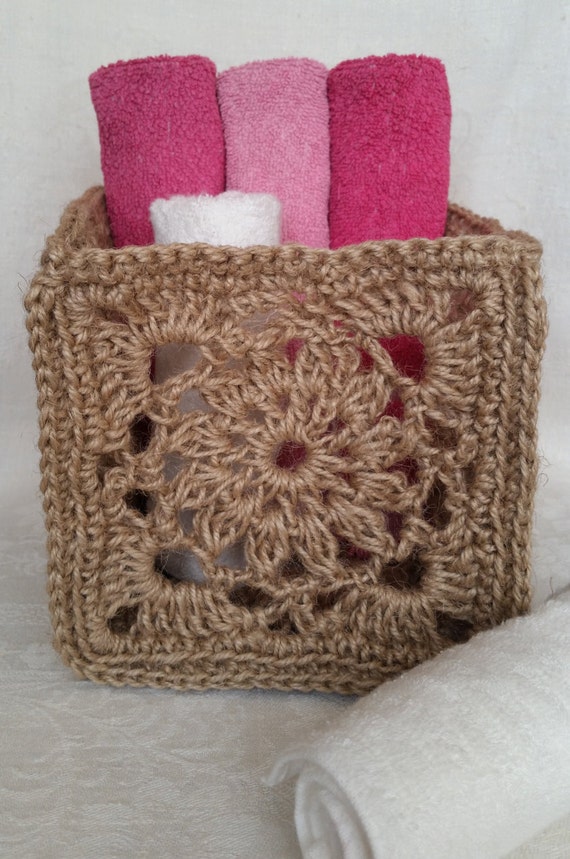 Towel Basket, Candy, Fruit & Vegetable Storage, Rustic Décor, Natural Basket, Storage Basket