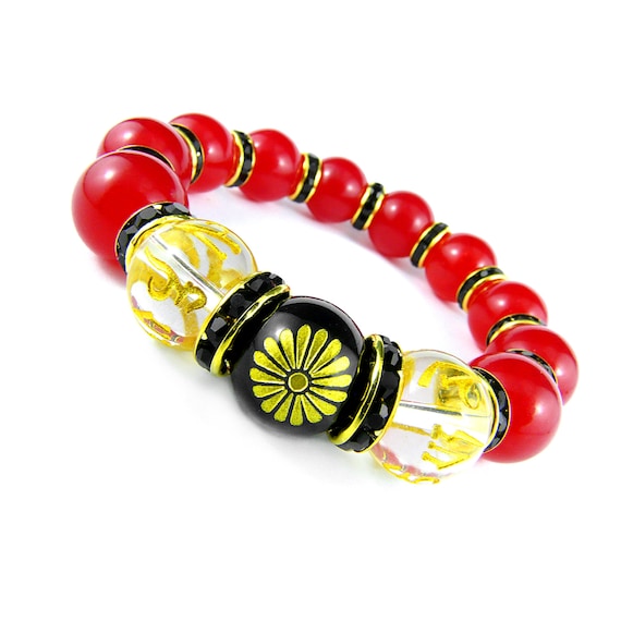 Japanese Bracelet Imperial Mens Bracelet Yakuza by KhacharaEmpire