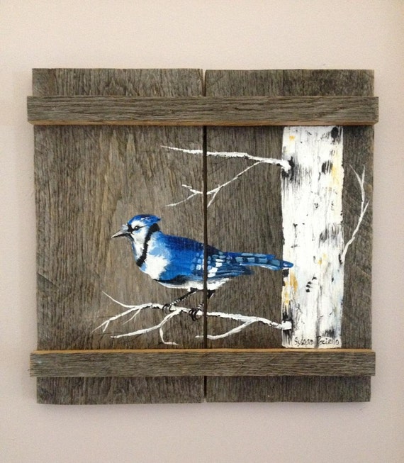 Items similar to Pallet Painting, Distressed Wood Art, Pallet Art on Etsy