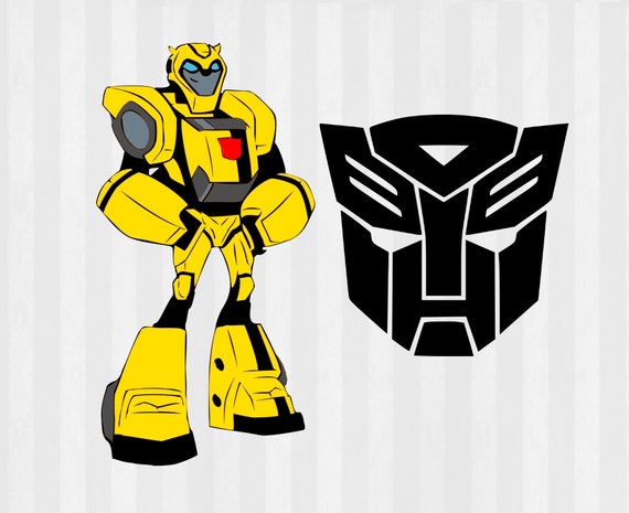 Bumble bee SVG transformers Clip Art transformers by 5StarClipart